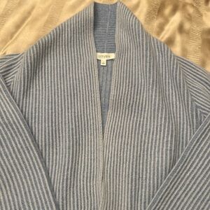 100% Cashmere. Measurements shown.